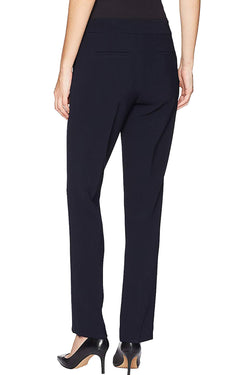 Tahari ASL Navy-Blue Slim-Fit Suiting Pant thumbnail 3