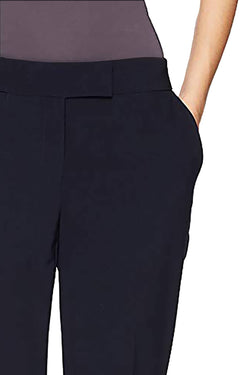 Tahari ASL Navy-Blue Slim-Fit Suiting Pant thumbnail 2