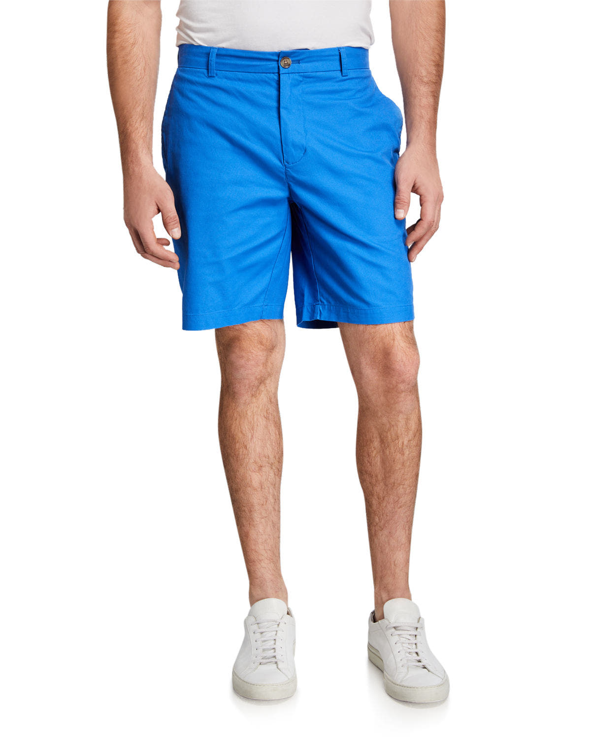 TailorByrd Dobby Stretch Short delft blue