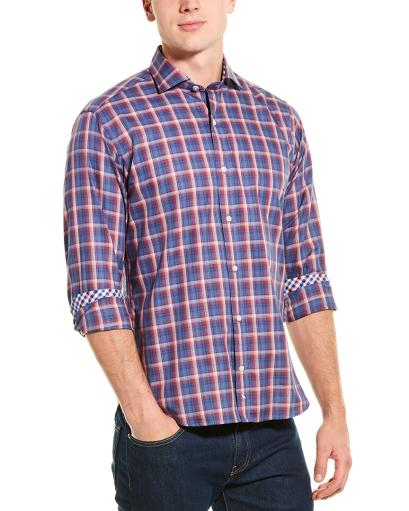 TailorByrd Tailorbyrd Mens Woven Shirt blue