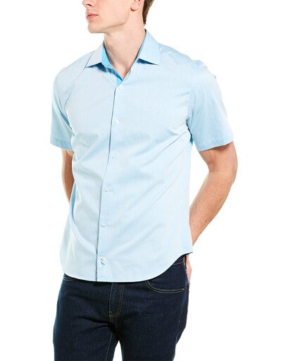 TailorByrd Tailorbyrd Woven Shirt blue