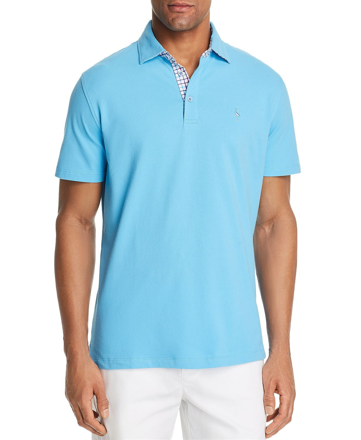 Tailorbyrd Hanley Piqué Classic Fit Polo Shirt Turquoise