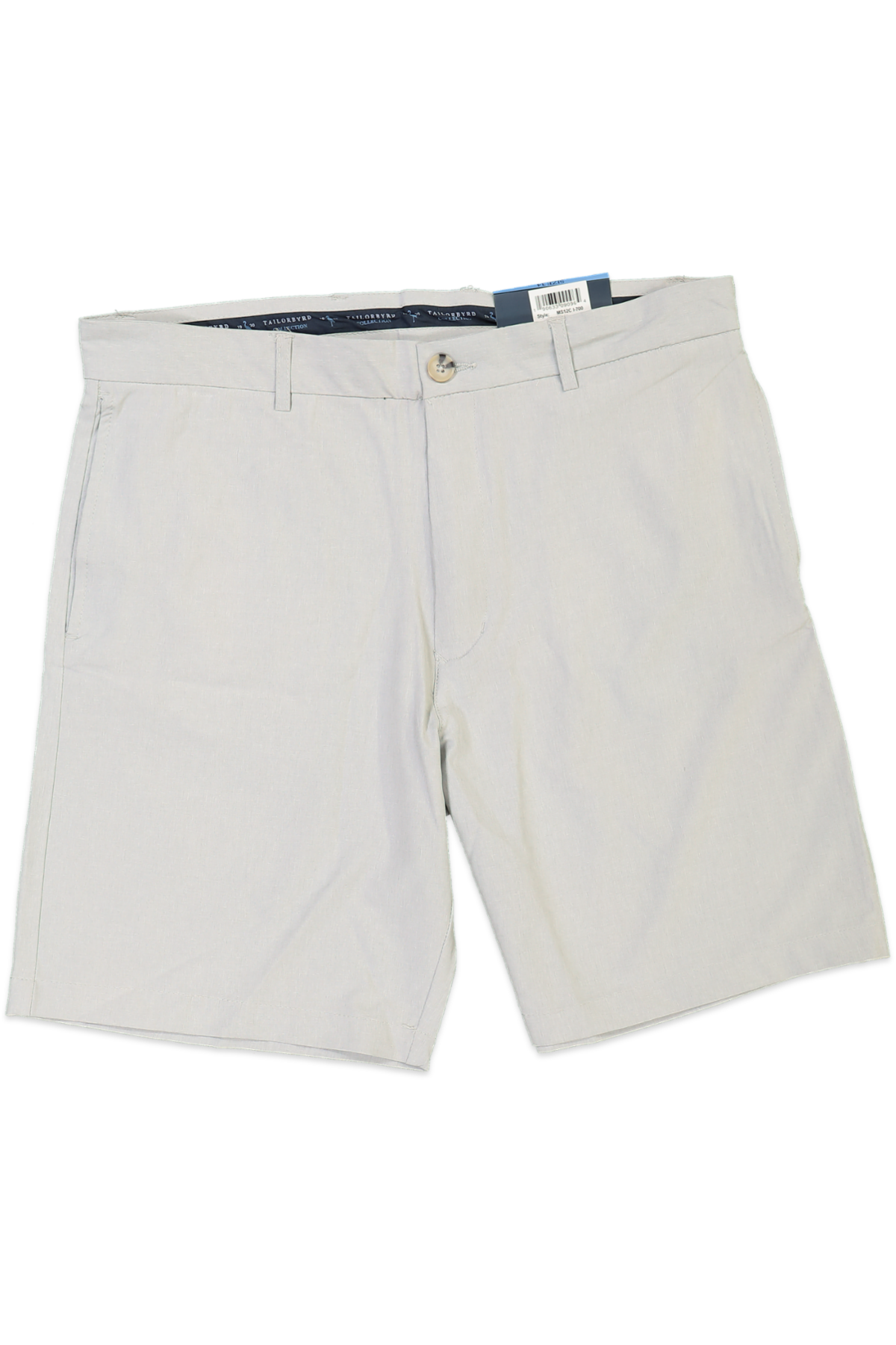 Tailorbyrd Mens Flex Comfort Stretch Performance Golf Shorts Silver