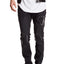 Tailored Recreation Premium Black Distressed Slim Tapered Denim Pant