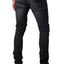 Tailored Recreation Premium Black Ripped & Distressed Tapered Denim Pant