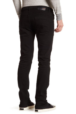 Tailored Recreation Premium Black Slim Tapered Denim Pant thumbnail 2