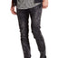 Tailored Recreation Premium Distressed & Faded Dark Grey Sim Tapered Denim Pant