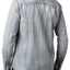 Tailored Recreation Premium Faded Light Grey Denim Button-Up Shirt