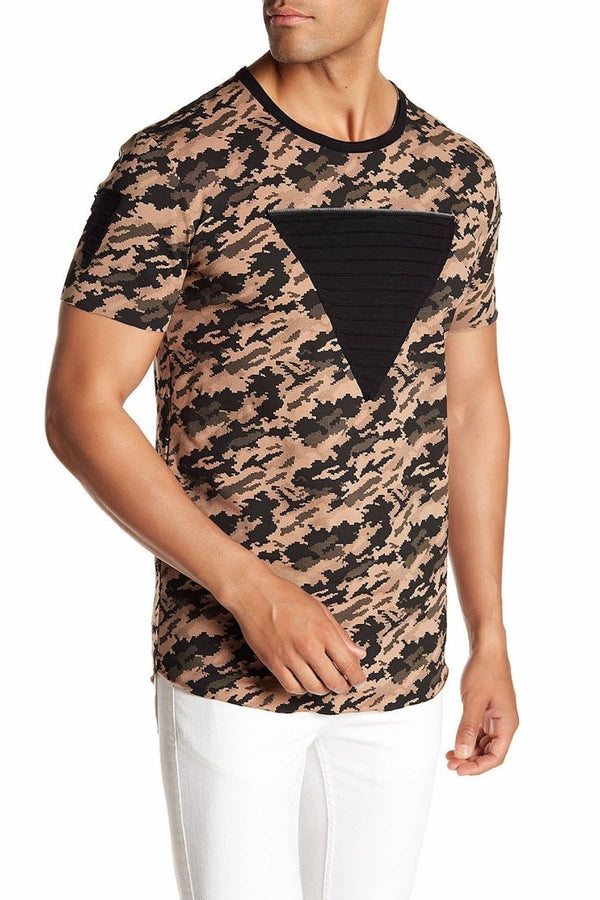 Tailored Recreation Premium Khaki Camo Triangle Tee