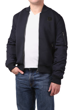 Tailored Recreation Premium Navy Bomber Jacket thumbnail 1
