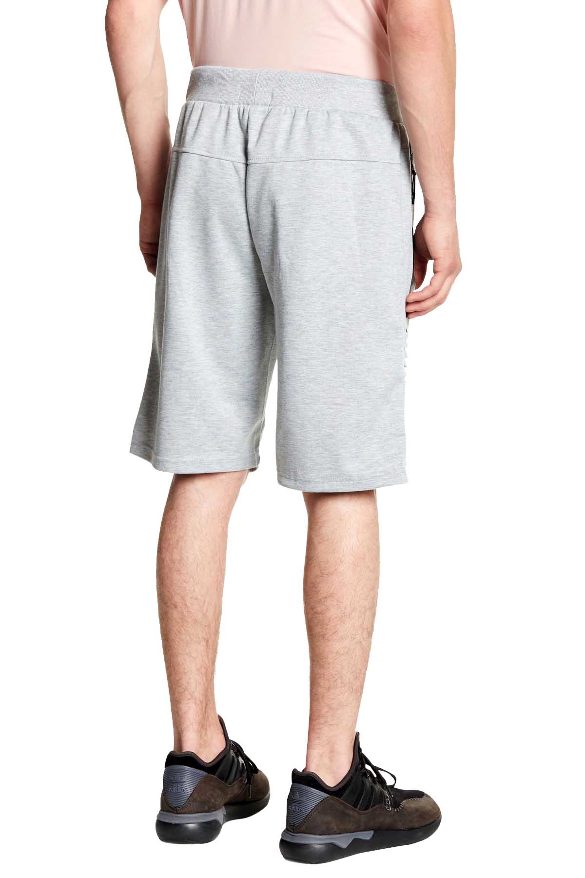 Tailored Recreation Premium Solid Grey Moto Fleece Short