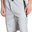 Tailored Recreation Premium Solid Grey Moto Fleece Short