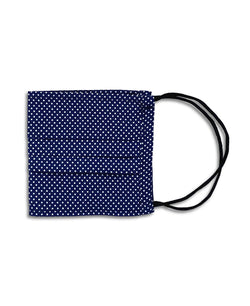 Tallia Slim Fit Ombre Geo Print Long Sleeve Shirt And A Free Face Mask Blue thumbnail 3