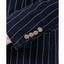 Tallia Slim-fit Double Breasted Striped Sport Coat Navy