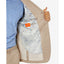 Tallia Slim-fit Knit Suit Jacket Cream