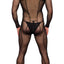 Tartarus Black Mesh Catsuit