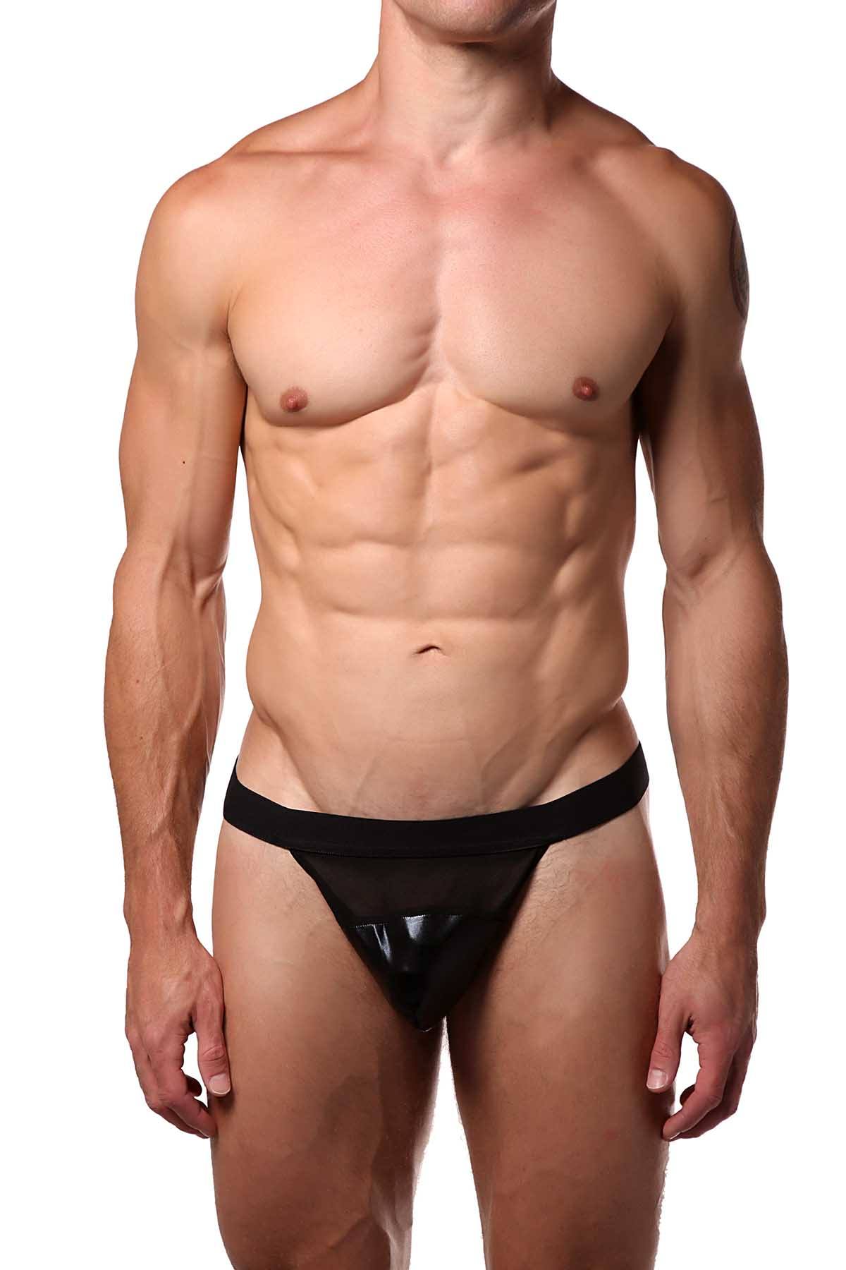 Tartarus Black Mesh/Coated G-String