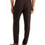 Tasso Elba Box-checked Pants Brown Combo