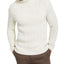 Tasso Elba Chunky Turtleneck Sweater Sesame Heather