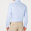 Tasso Elba Classic/regular-fit Non-iron Mini-herringbone Supima Cotton Dress Shirt Lt Blue
