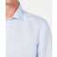 Tasso Elba Long-sleeve Linen Shirt Billowing Cloud