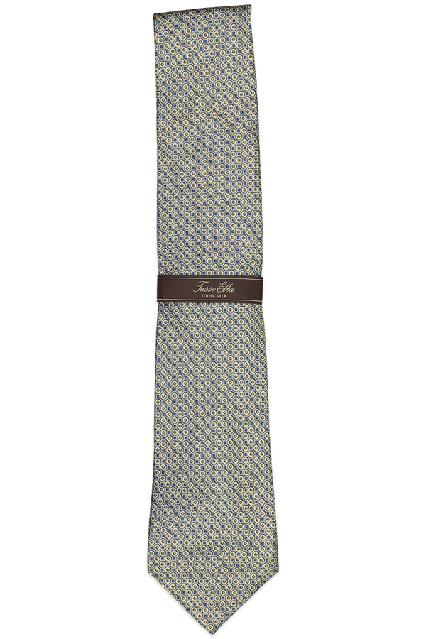 Tasso Elba Men's Medallion Print Tie