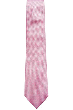 Tasso Elba New-Pink Graziano Textured Silk Tie thumbnail 3
