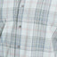 Tasso Elba Stretch Geo Plaid Shirt Green Combo