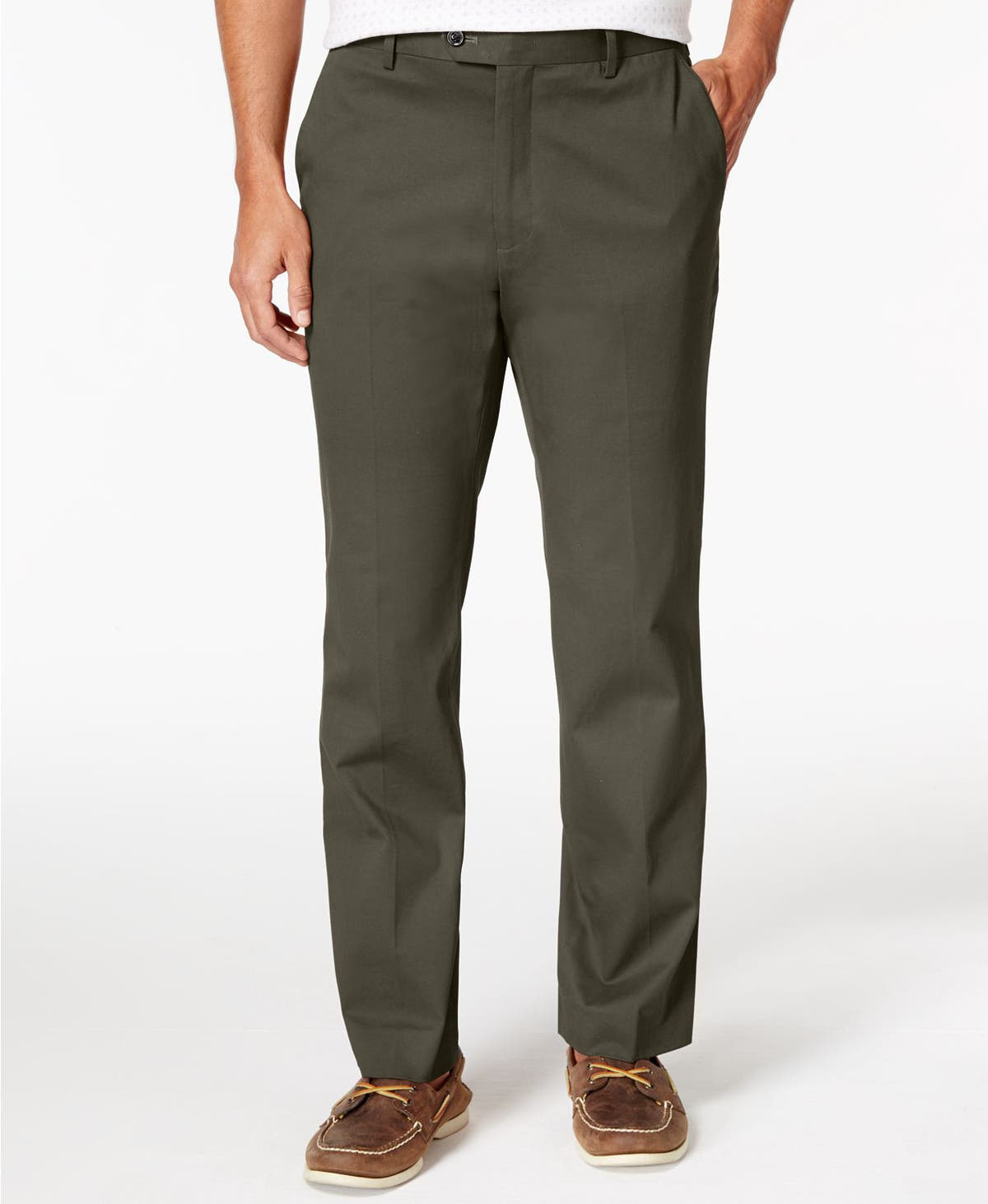 Tasso Elba Tasso Elba Regular-fit Pants Espresso