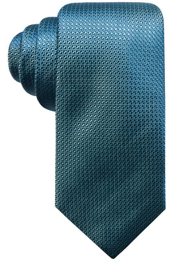 Tasso Elba Teal Graziano Textured Silk Tie thumbnail 1