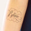 Tattly Believe Card & Temporary Tattoo