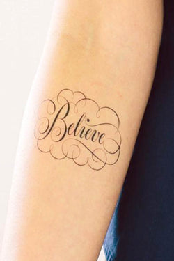 Tattly Believe Card & Temporary Tattoo thumbnail 2