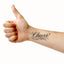 Tattly Cheers Card & Temporary Tattoo