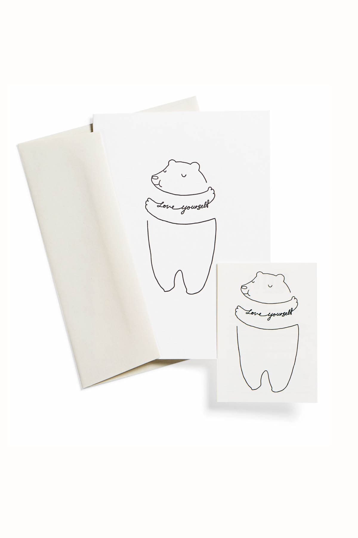 Tattly Love Yourself Temporary Tattoo & Card Set