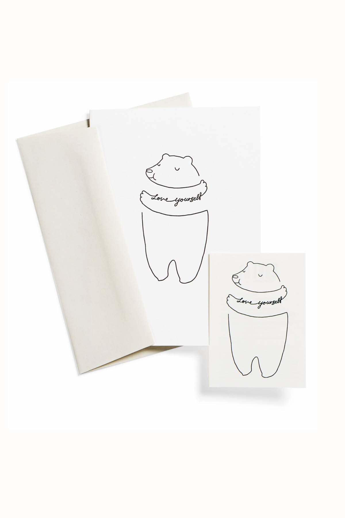 Tattly Love Yourself Temporary Tattoo & Card Set