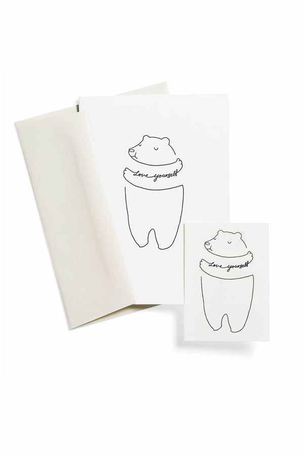 Tattly Love Yourself Temporary Tattoo & Card Set