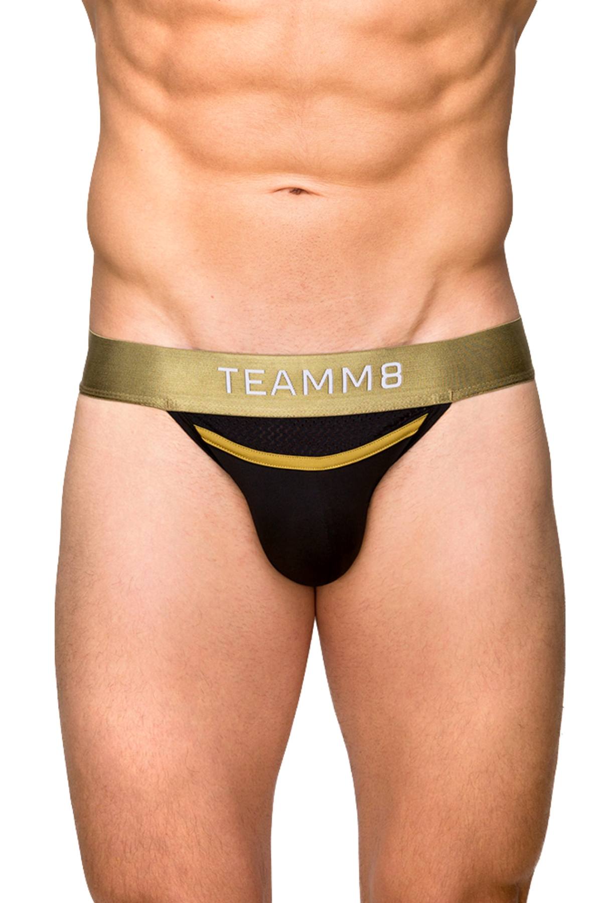 Teamm8 Black Aerial Mesh Jock