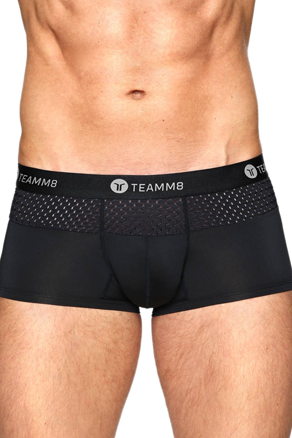 Teamm8 Black Crown Boxer Brief