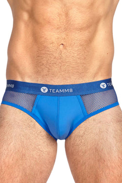 Teamm8 Blue Mesh Brief thumbnail 1