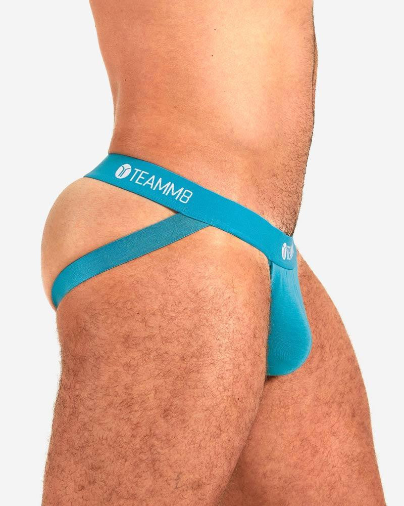 Teamm8 Caribbean Blue Super Low jockstrap