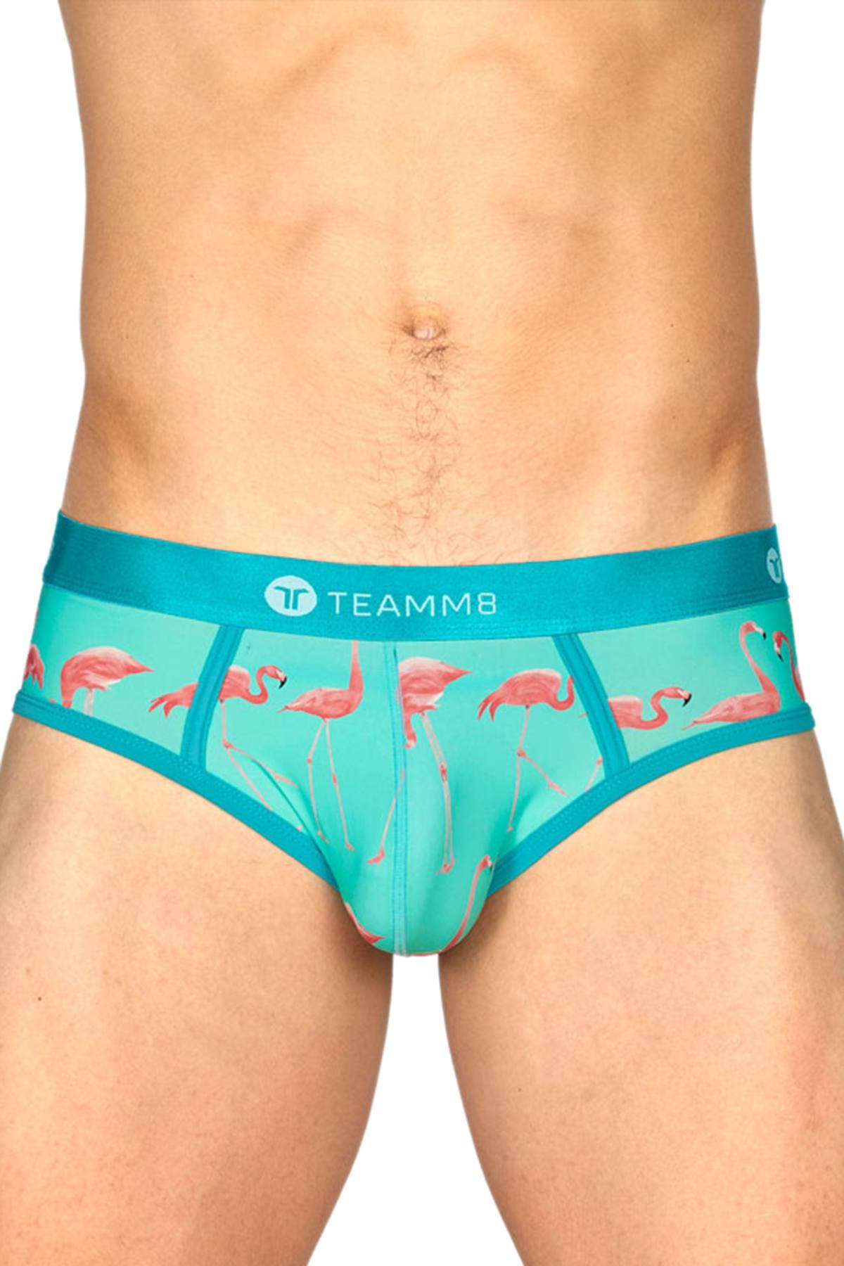 Teamm8 Green Flamingo Brief