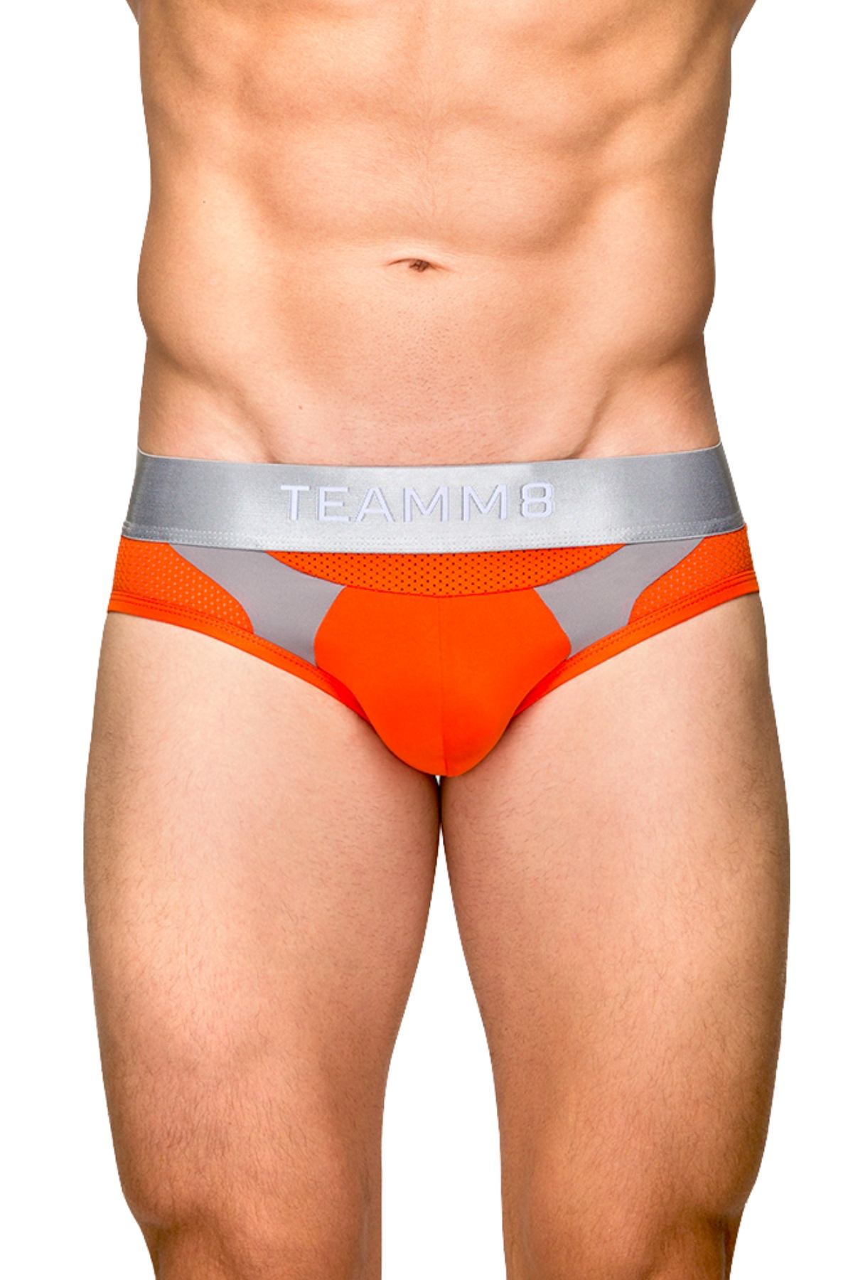 Teamm8 Orange Aerial Mesh Brief