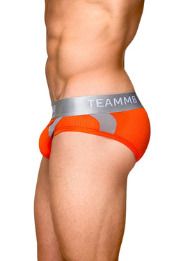 Teamm8 Orange Aerial Mesh Brief thumbnail 3