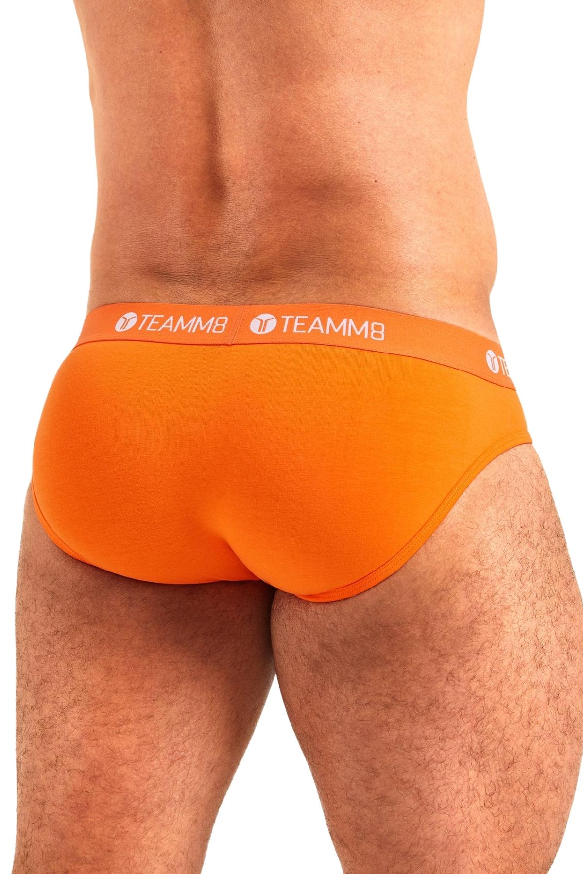Teamm8 Orange Super Low Brief