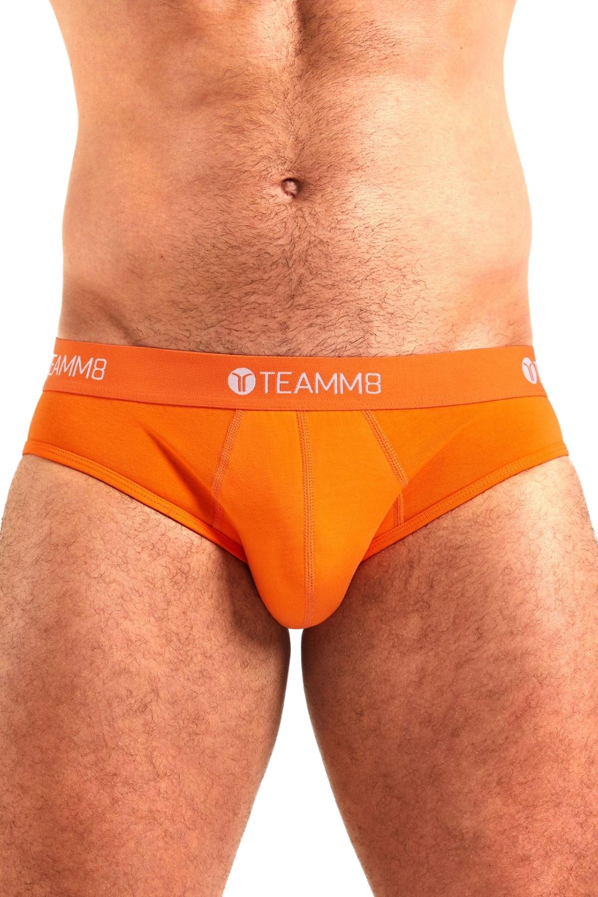 Teamm8 Orange Super Low Brief