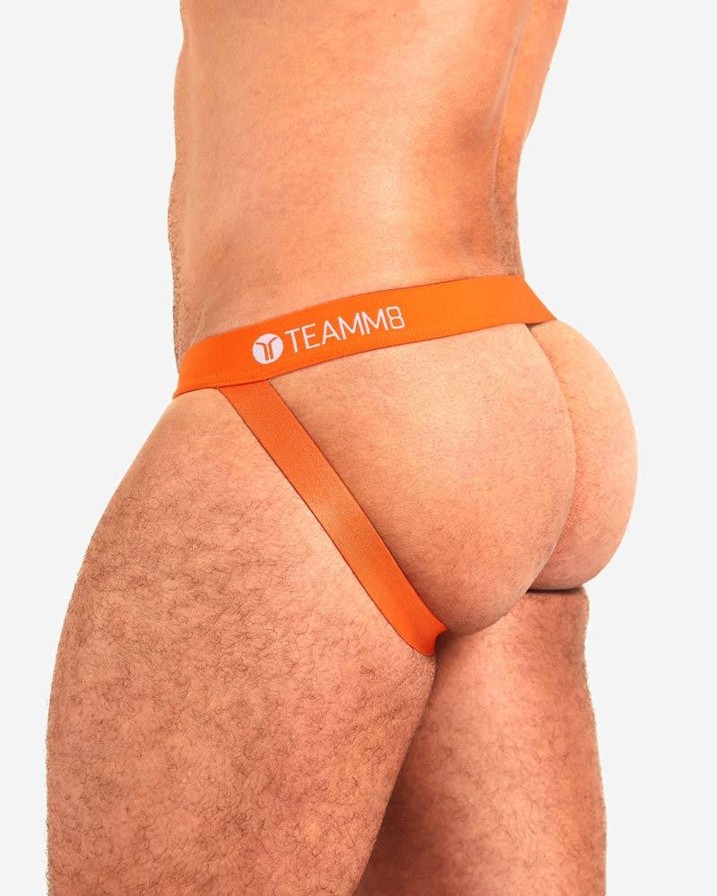 Teamm8 Orange Super Low jockstrap