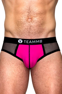 Teamm8 Pink Score Mesh Brief thumbnail 1