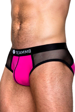 Teamm8 Pink Score Mesh Brief thumbnail 2