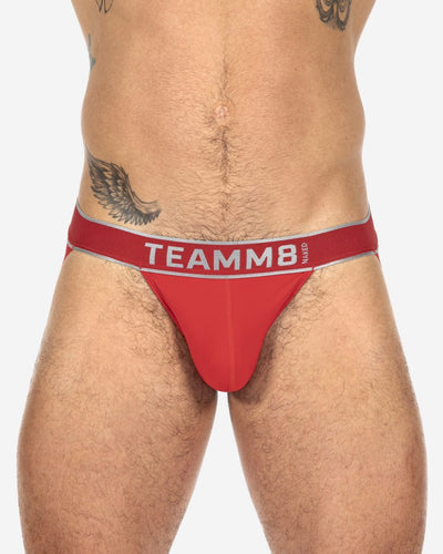 Teamm8 Red Naked jockstrap