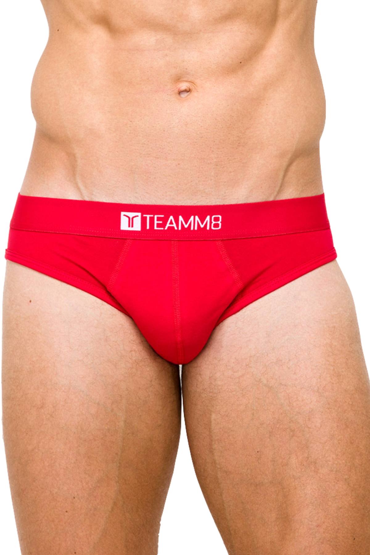 Teamm8 Red Super-Low Brief